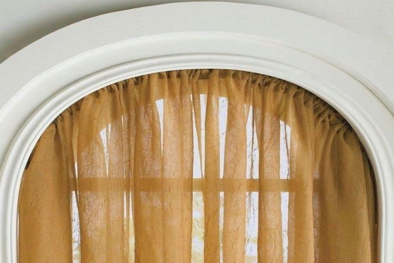 6 Simple Steps on How To Hang Curtains On Arched Window - Krostrade