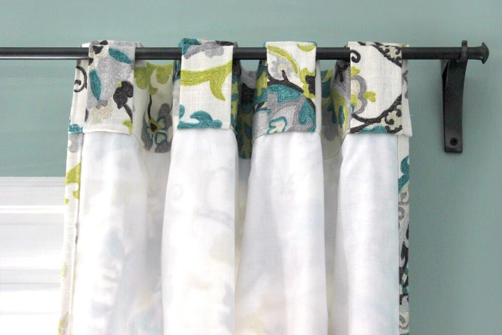 How to Sew Lined Back Tab Curtains | OFS Maker's Mill