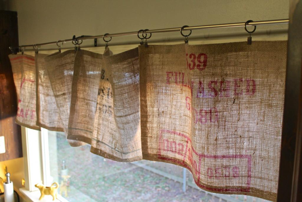 DIY - No Sew Burlap Curtains - Crystal Holliday with The Holliday Collective
