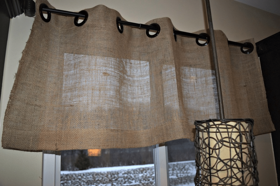 How to Make DIY Burlap Curtains | Our Home Made Easy