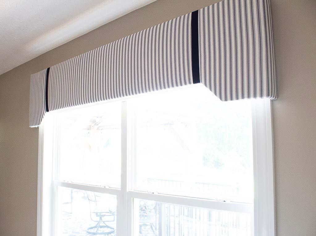 Easy DIY Window Cornice You Need to Make Now - The Lived-in Look