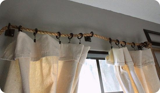 27 DIY Curtain Rod Ideas for an Elegant Interior - Hello Lidy