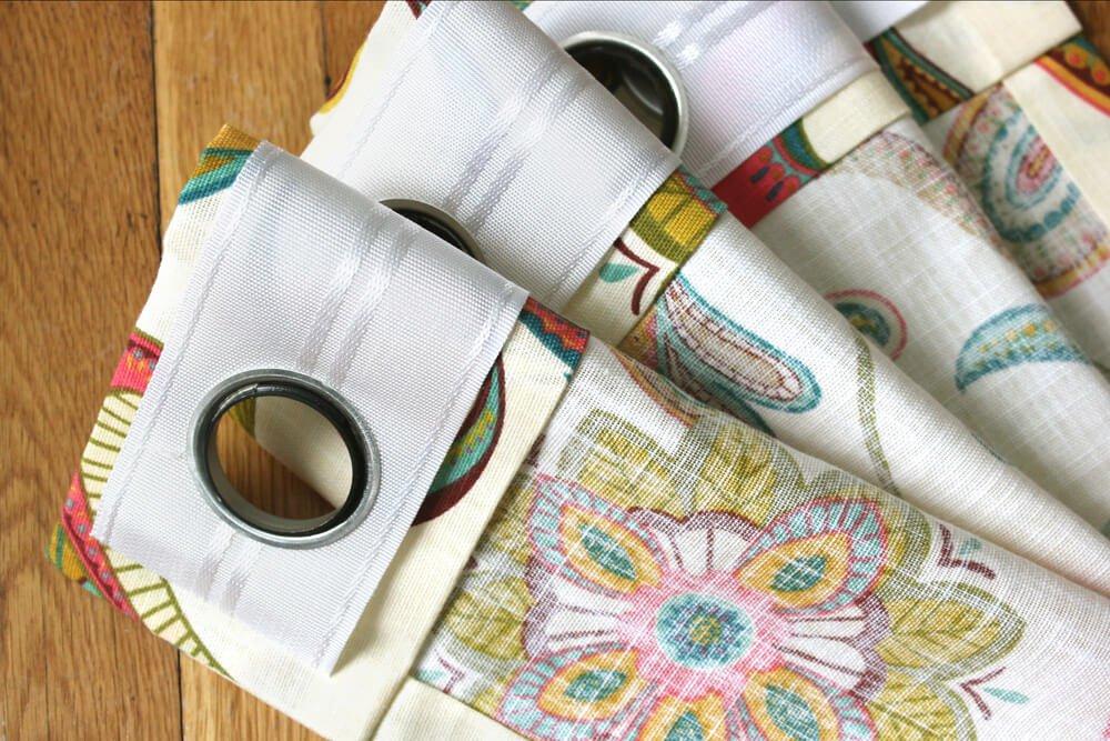 How to Make No Sew Grommet Curtains | OFS Maker's Mill