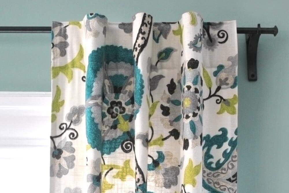 How to Sew Lined Back Tab Curtains | OFS Maker's Mill