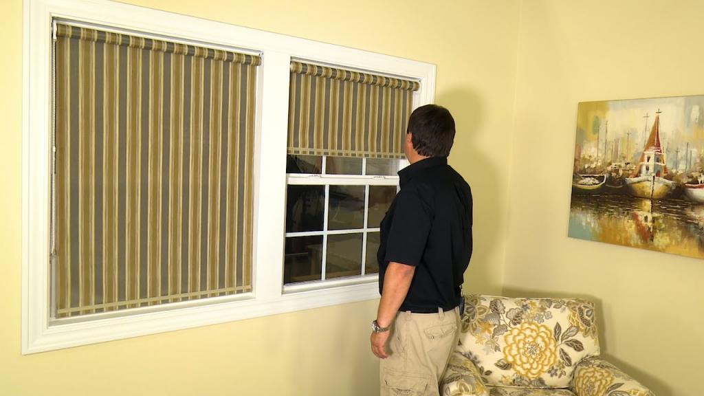 How to Make Roller Shades - YouTube