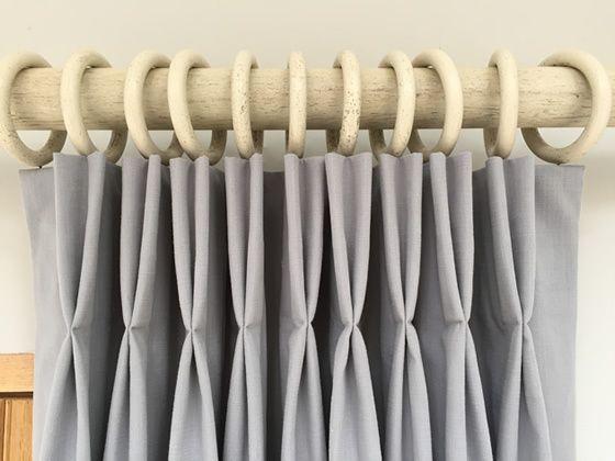 Curtains 101 – Pinch Pleats vs Pencil Pleats | Pinch pleat curtains, French pleat curtains, Pleated curtains