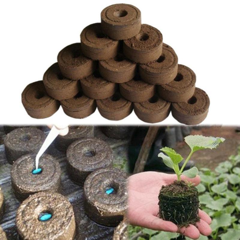 30mm Jiffy Peat Pellets Seedling Soil Block Maker Starting Plugs Seeds Starter Professional For Garden - Nursery Pots - AliExpress