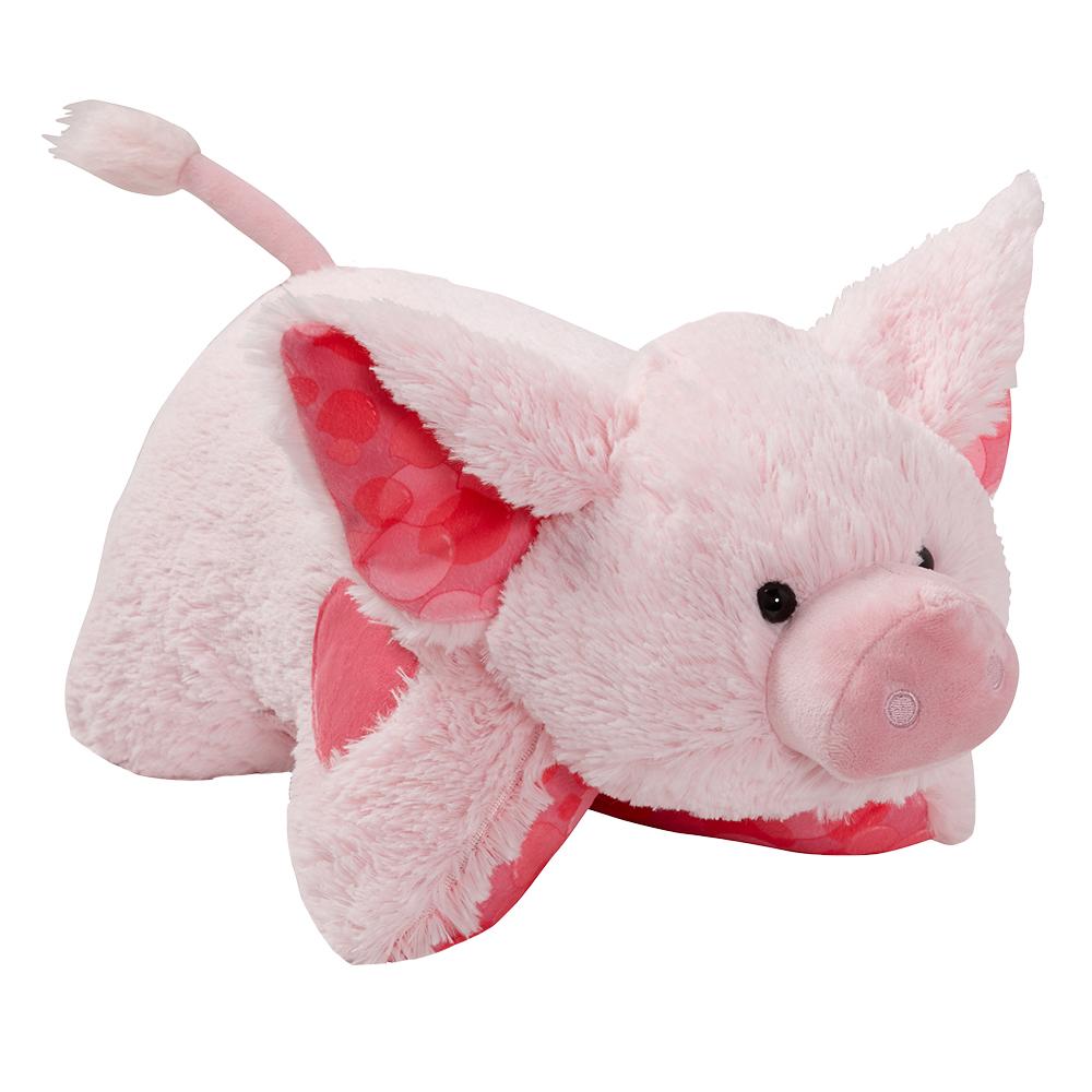Bubble Gum Piggy Sweet Scented Pillow Pet – 18 inch Large Plush Stuffed Animal Pillow