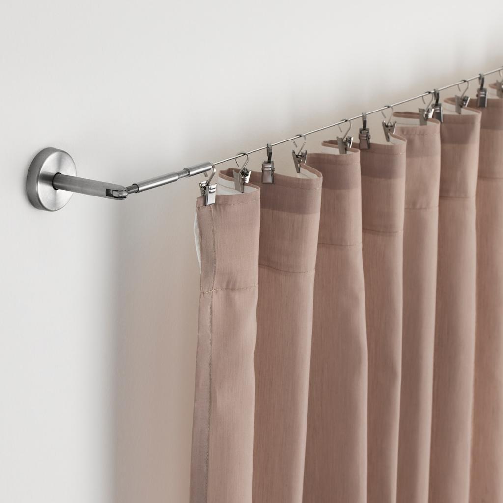 DIGNITET Curtain wire, stainless steel - IKEA