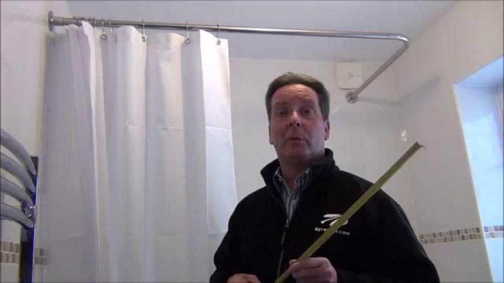 How To Measure A Shower Curtain By Byretech - YouTube