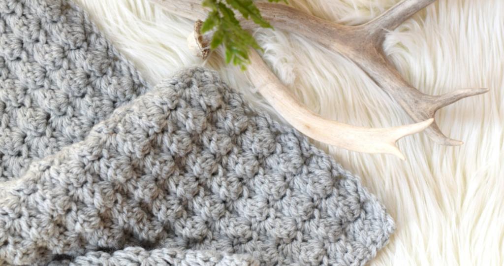 Simple Crocheted Blanket Go - To Pattern – Mama In A Stitch