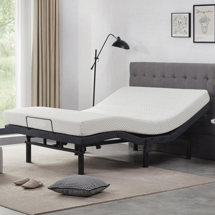 Alwyn Home Damron Massaging Zero Gravity Adjustable Bed with Wireless Remote & Reviews - Wayfair Canada