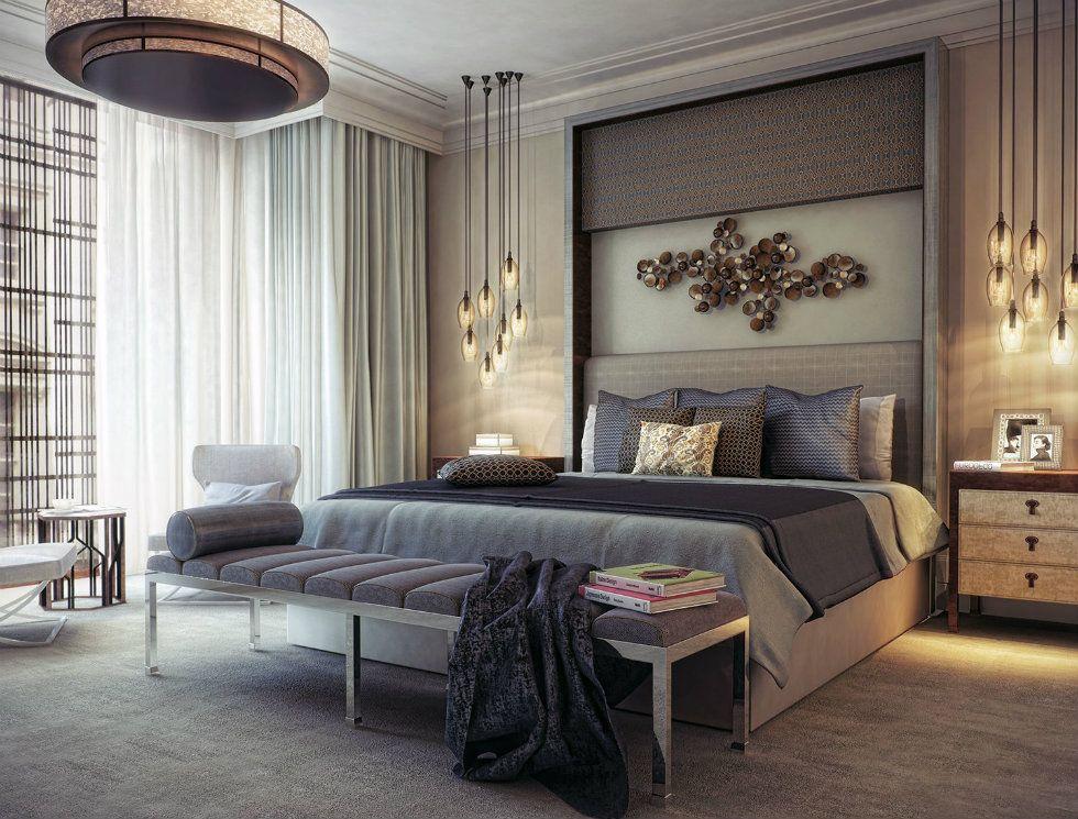 World's best lighting design ideas arrives at Milan's modern hotels | Modern bedroom design, Minimalist bedroom design, Master bedrooms decor