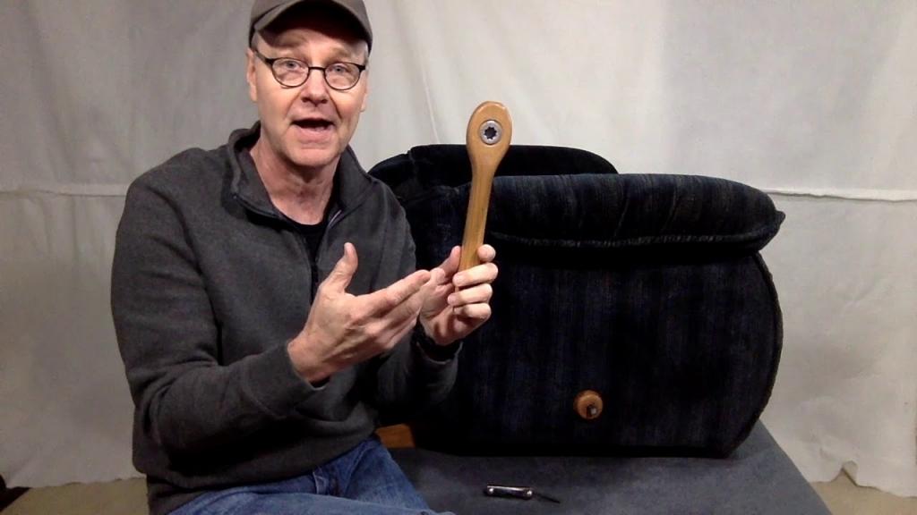 How to Replace a La-z-boy Recliner Handle - YouTube