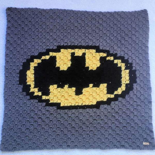 7 Free Crochet Batman Blanket Pattern - Crochet Me