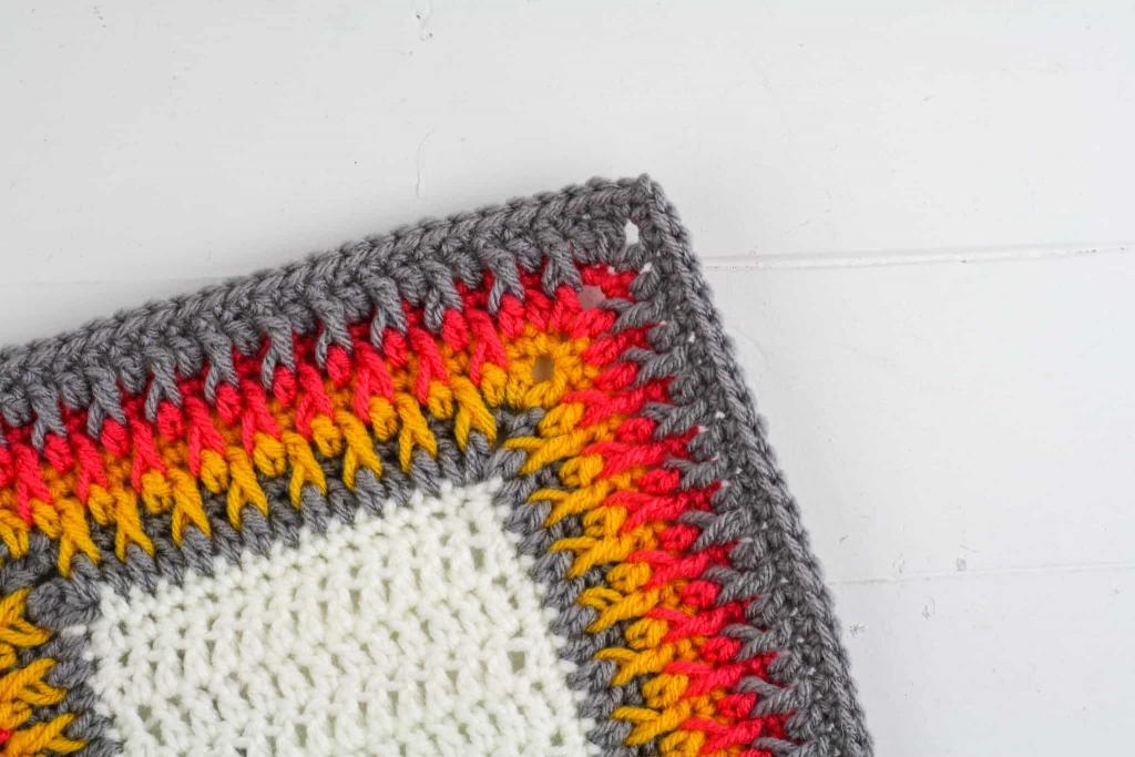 Alpine Stitch Crochet Blanket Border: How to Crochet - Winding Road Crochet