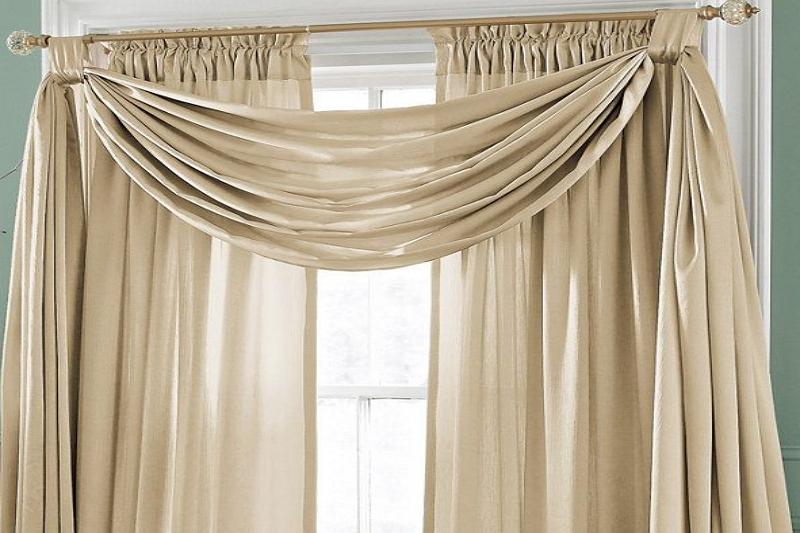 How to Drape Scarf Curtains? 5 Fast and Easy steps! - Krostrade