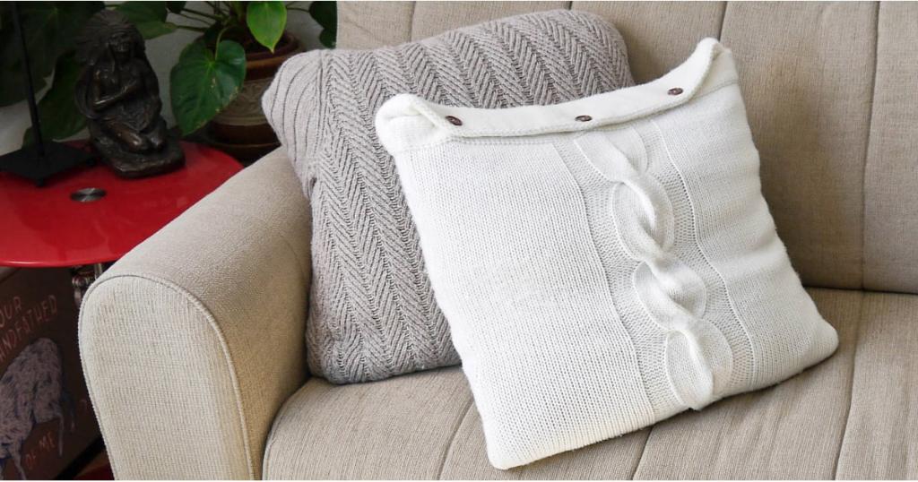 DIY Sweater Pillow | POPSUGAR Smart Living