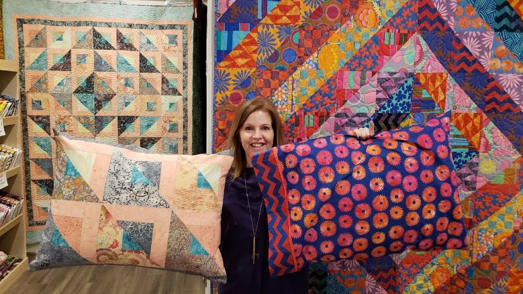 1... 2... 3 Ways to Make your Pillows Match Any Quilt!!! - YouTube