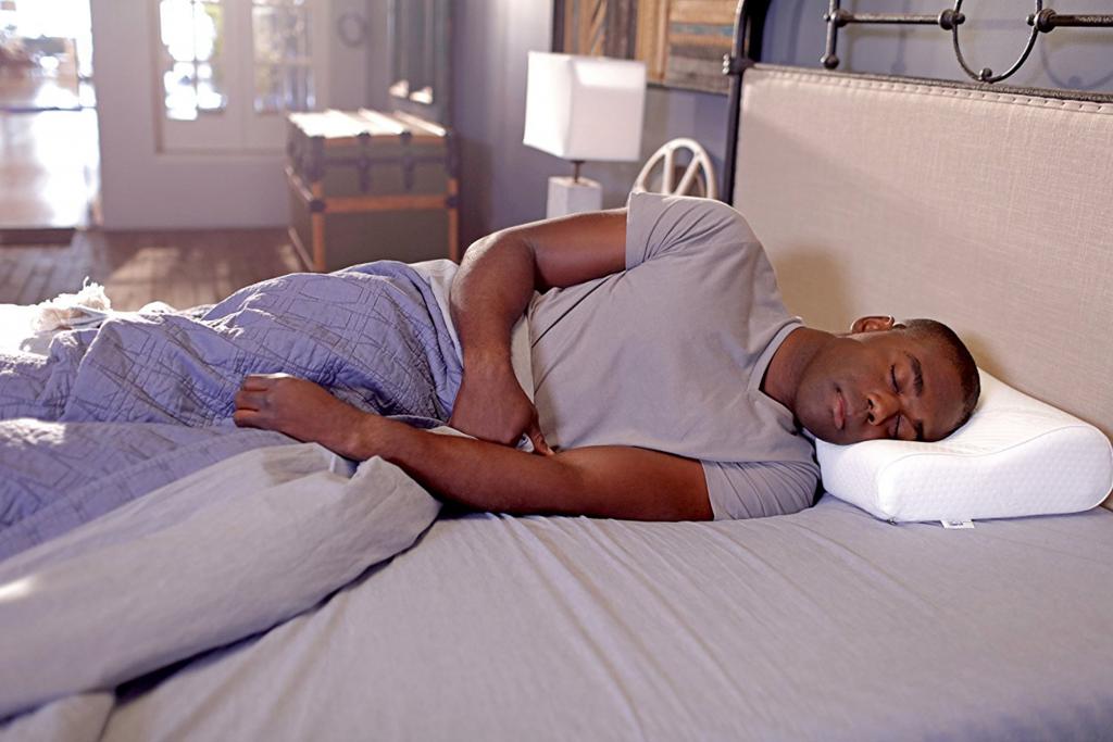 This Tempur-pedic pillow eliminated my back and neck pain