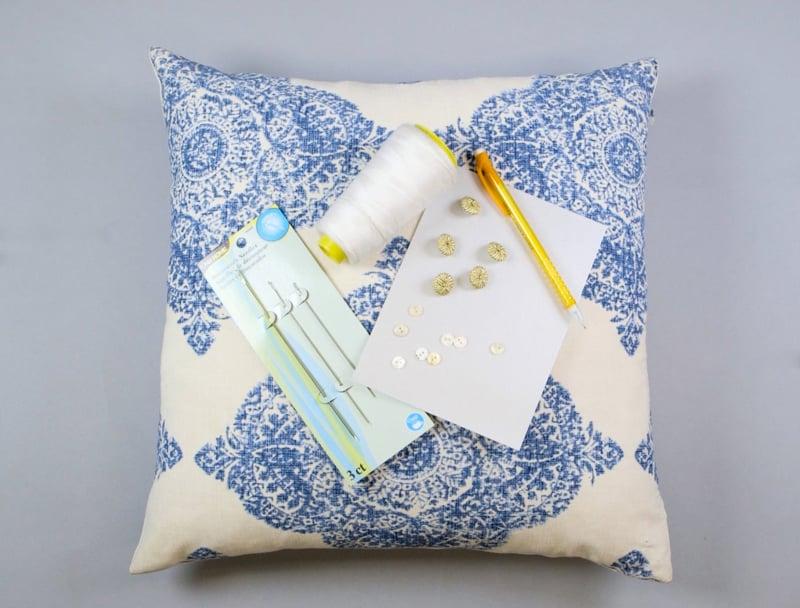 DIY: Tufted Pillow | M&J Blog