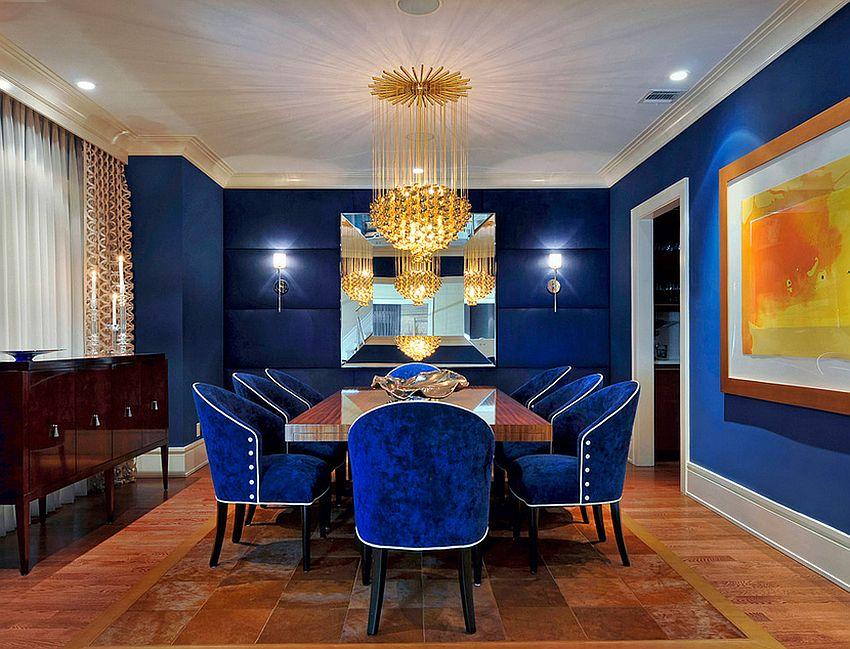 Blue Dining Rooms: 18 Exquisite Inspirations, Design Tips