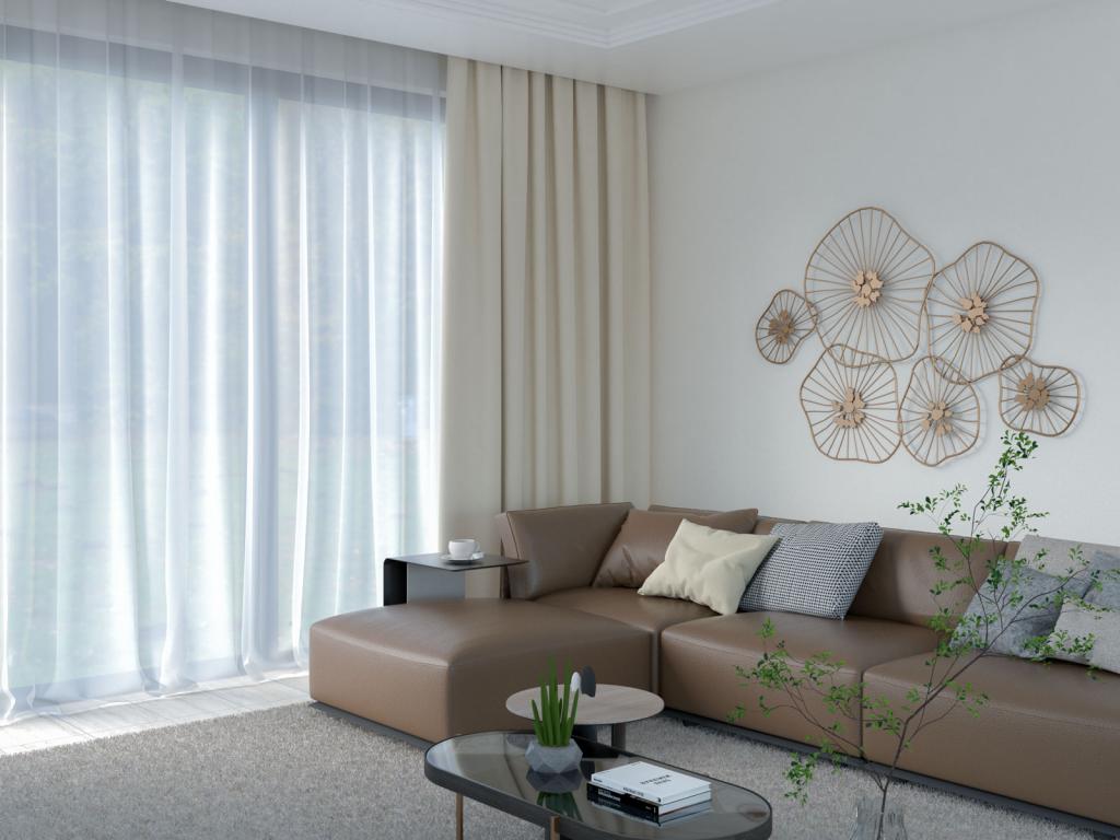 What Color Curtains Go with Dark Brown Furniture? (15 Glam Choices) - roomdsign.com