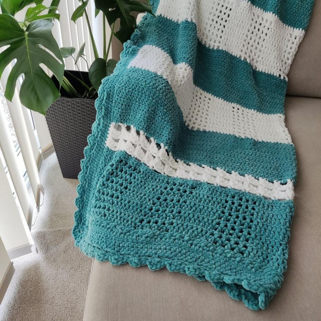 How long does it take to crochet a blanket? - Fosbas Designs