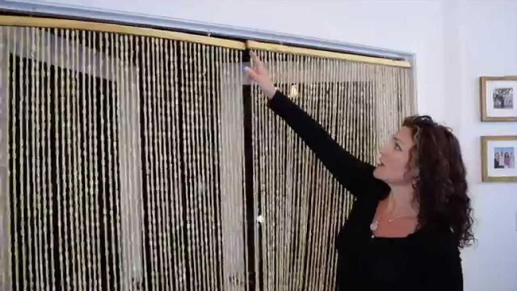 Wooden Beaded Curtains - ShopWildThings Demo Video - YouTube