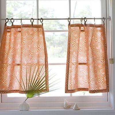 How to Make Cafe Curtains