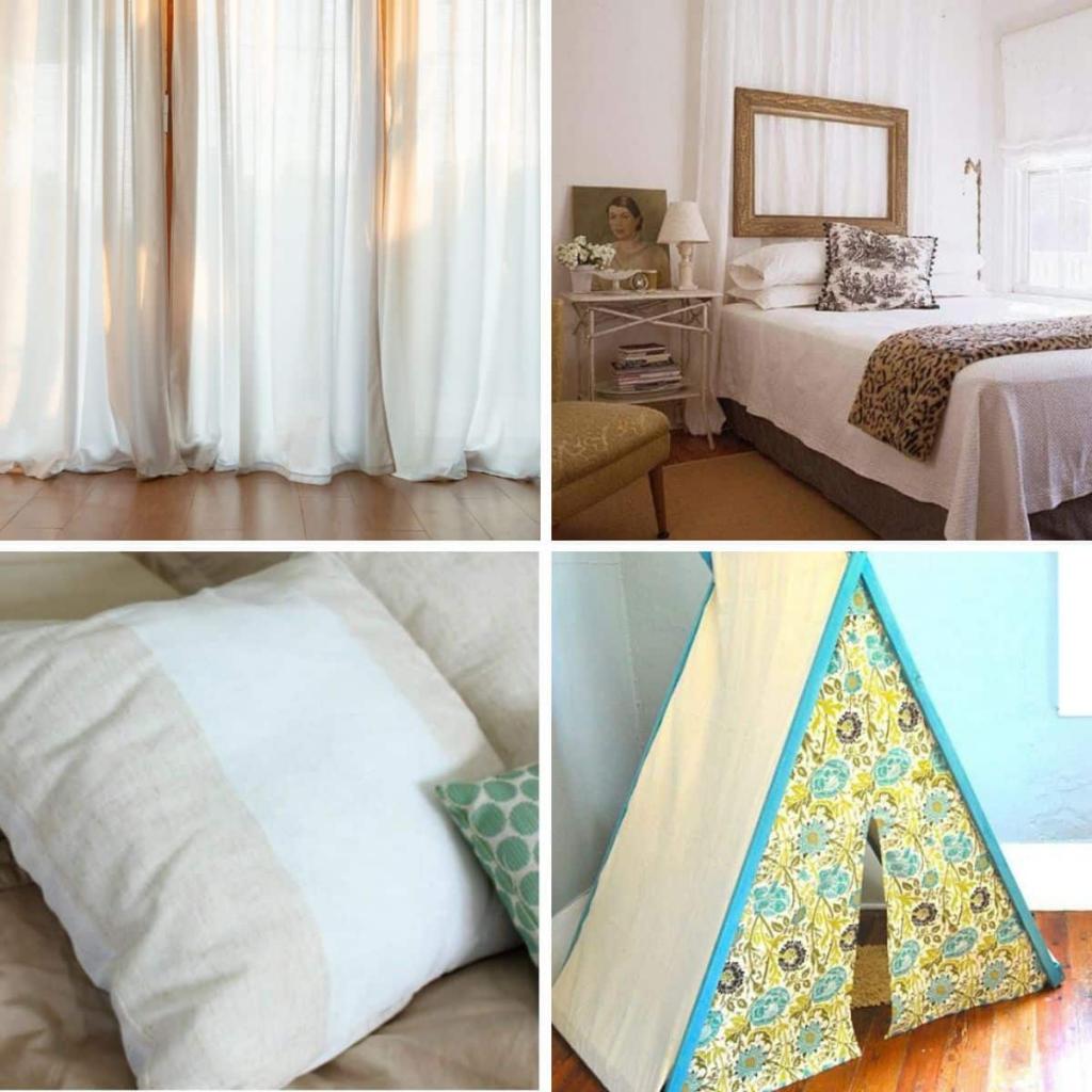 20 Repurposing Ideas To Make Good Use Of Old Curtains - DIY & Crafts