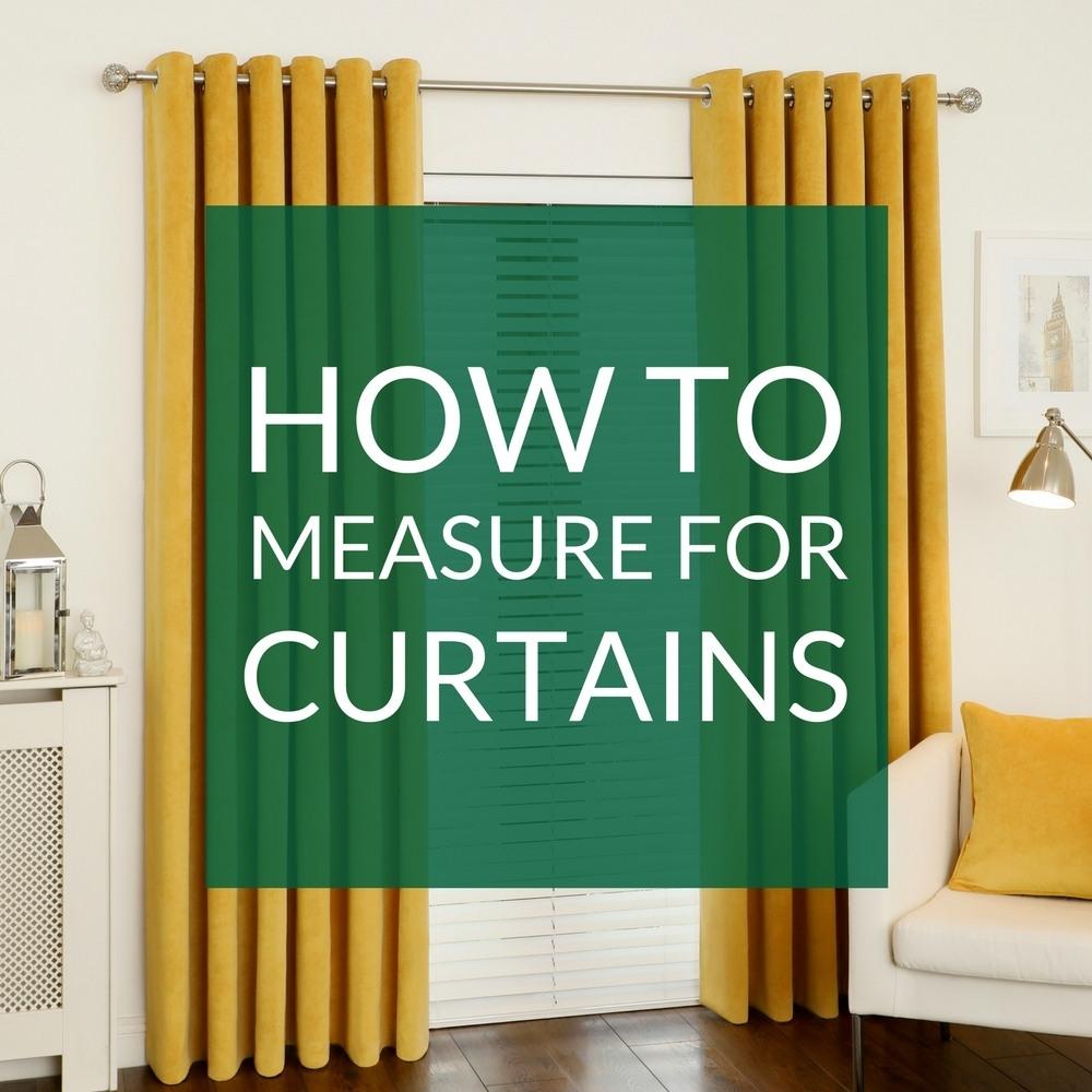 How To Measure For Curtains Width